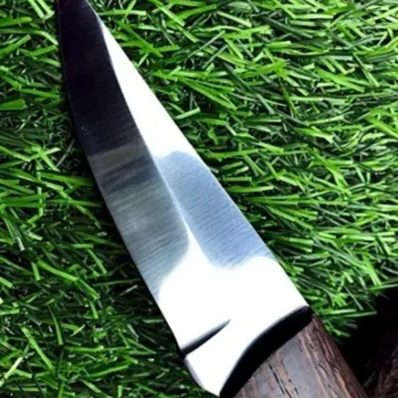 Carbon Steel Fixed Blade Knife - Picture 4 of 6